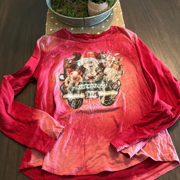 Farm Christmas Shirt - Picture 1 of 3